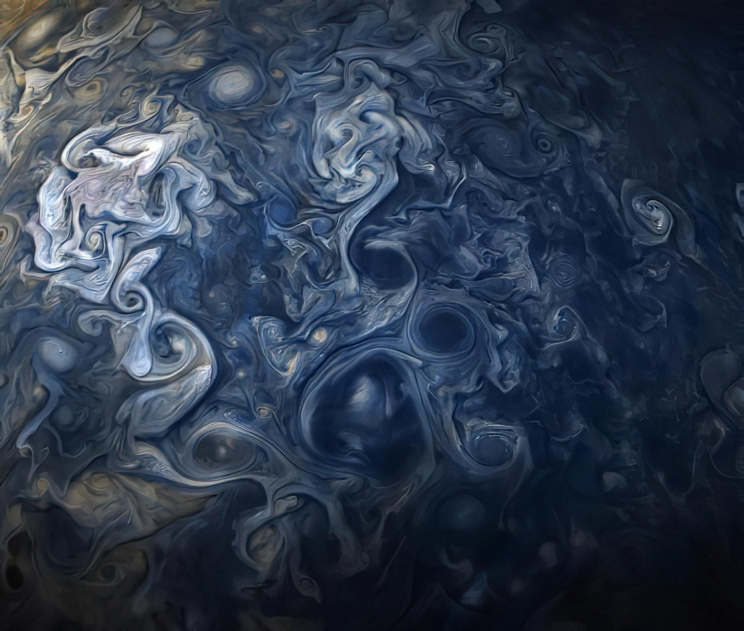 Синьото на Юпитер