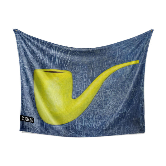 Одеяло Ceci n est pas une pipe non plus