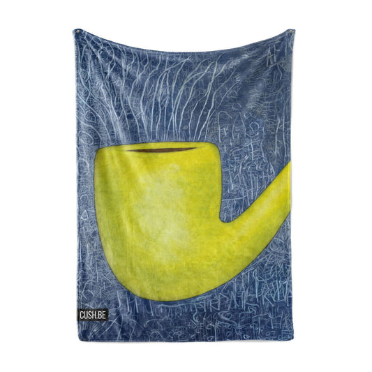 Одеяло Ceci n est pas une pipe non plus