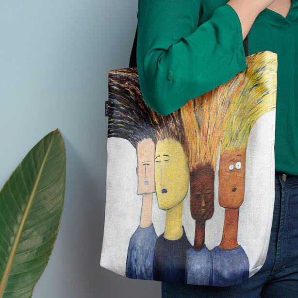 Чанта People with hair