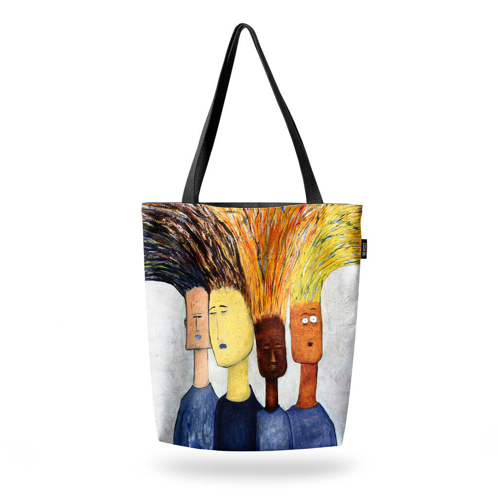 Чанта People with hair