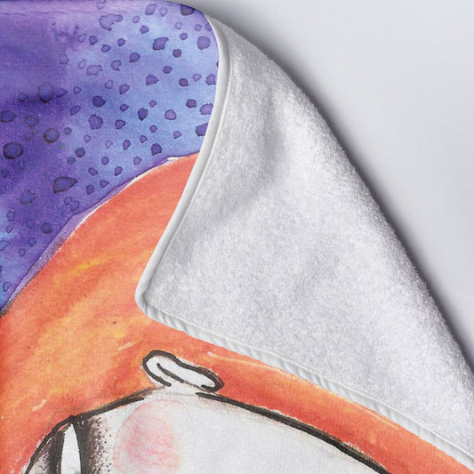 Плажна кърпа Purring happiness