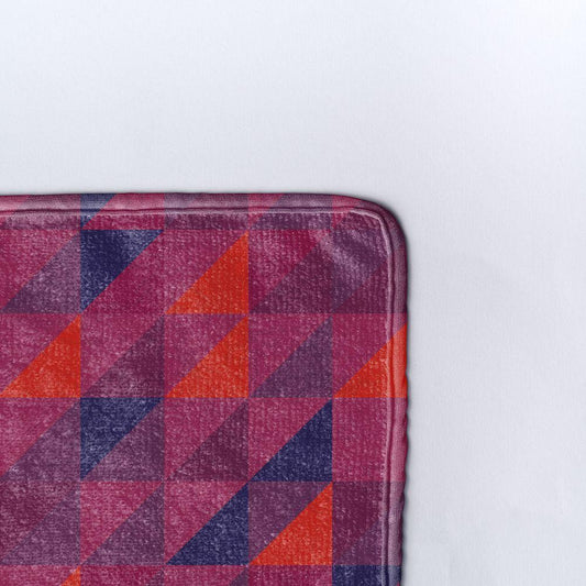 Плажна кърпа Квадратни триъгълничета