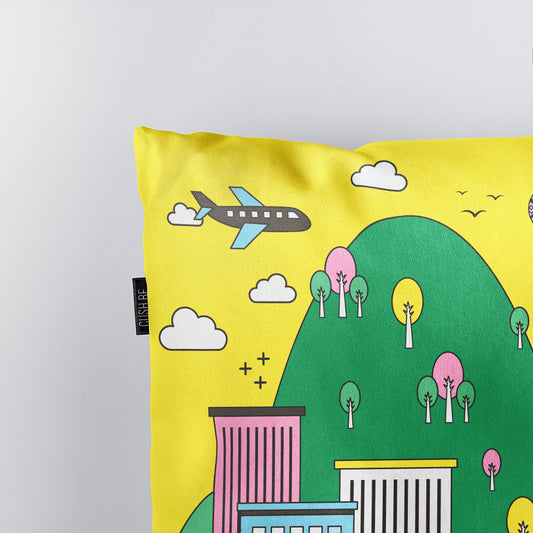 Възглавница Шарен град