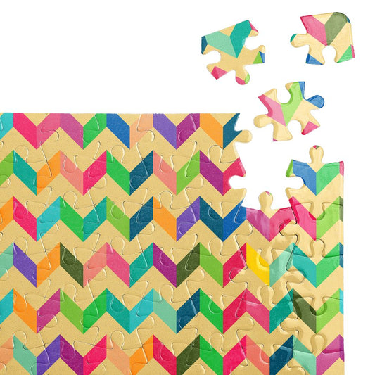 Пъзел Цветен Зиг Заг