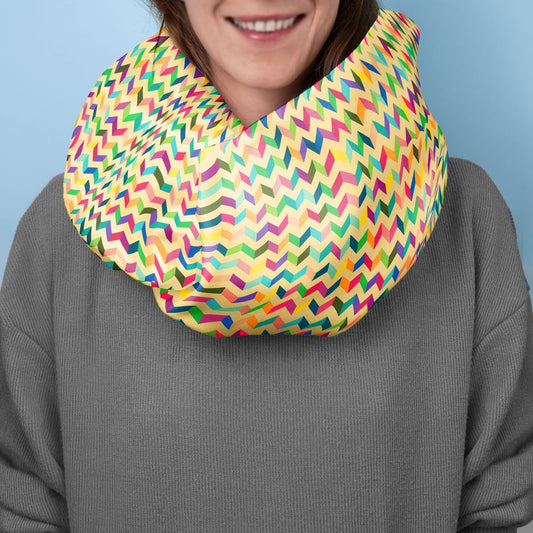 Шал Цветен Зиг Заг