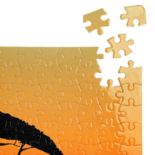 Пъзел Слонове в Саваната