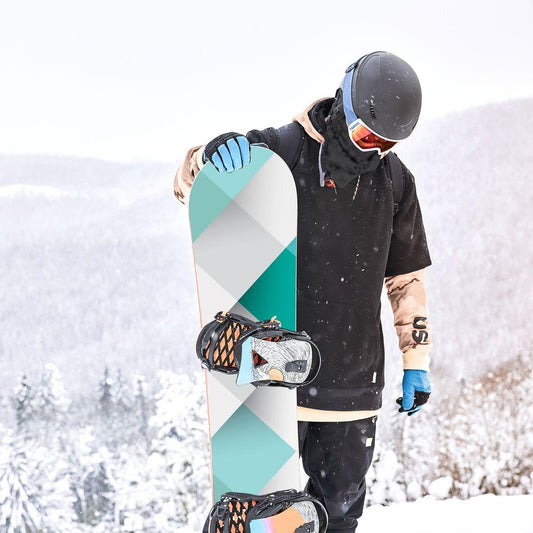 Сноуборд скин Син метеорит