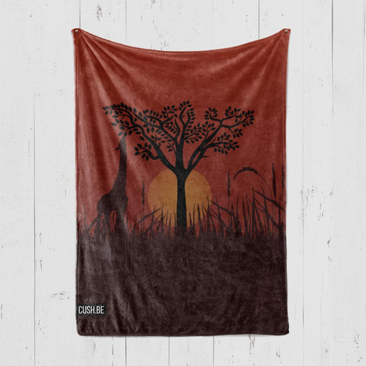 Одеяло Залез в Саваната