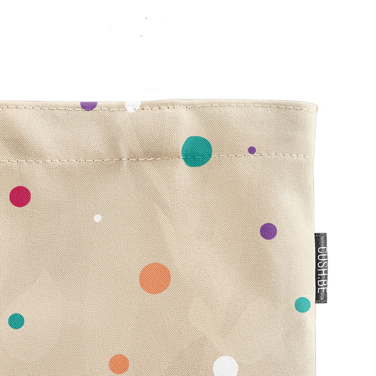 Голяма чанта Стара хартия с цветни точки
