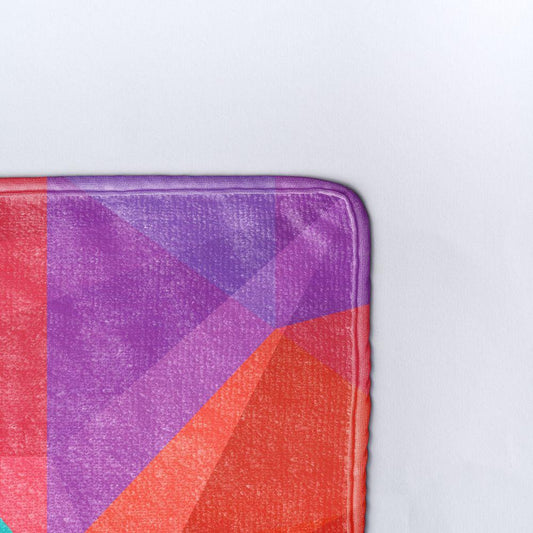 Плажна кърпа 3D Триъгълници