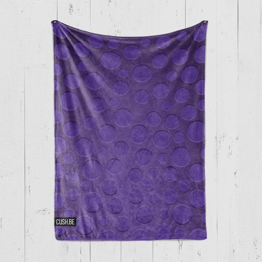 Одеяло Лилави точки