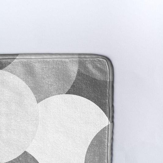 Плажна кърпа Бели и черни точки