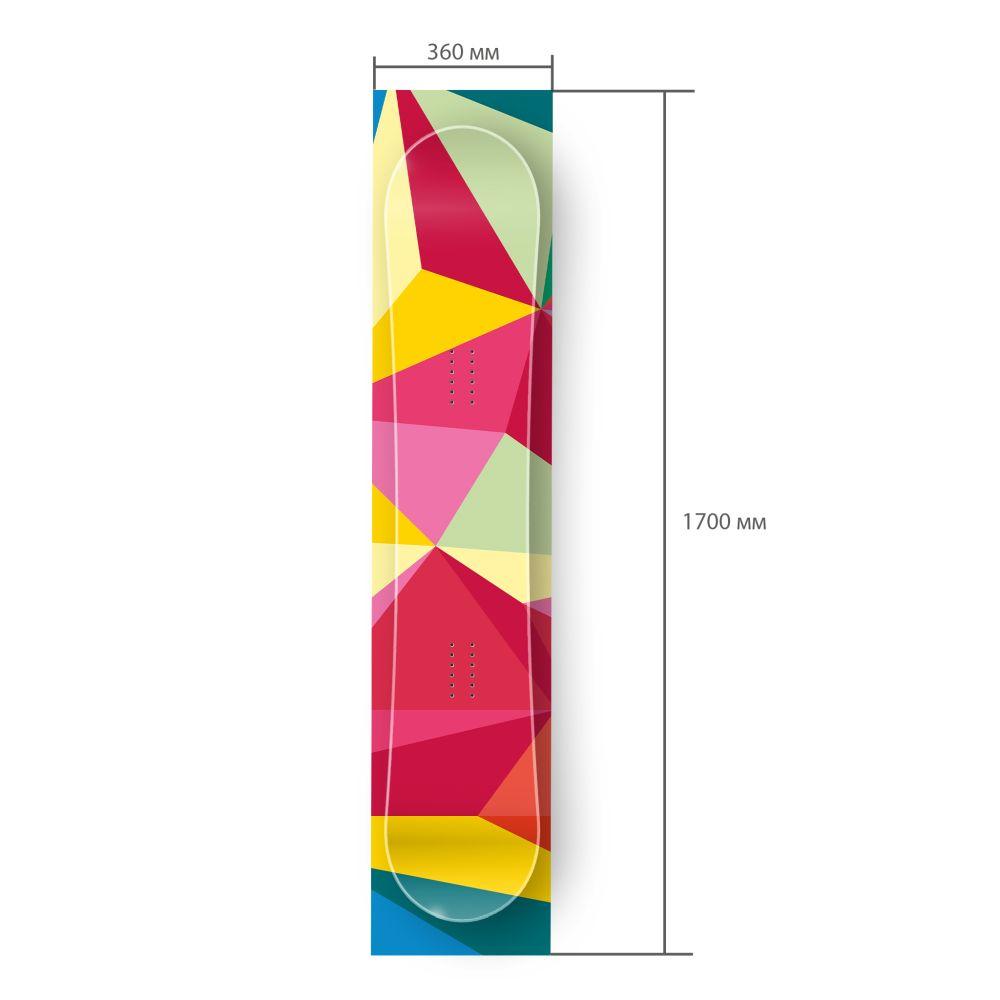 Сноуборд скин Мотивация