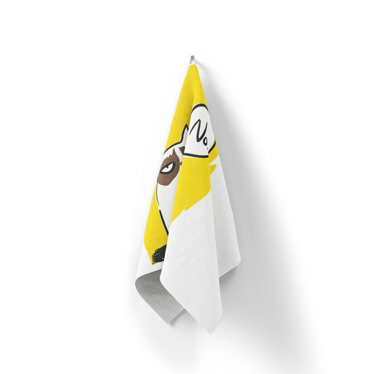 Домашна кърпа Сърдита котка