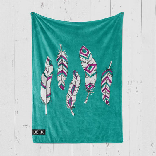 Одеяло Индиански пера