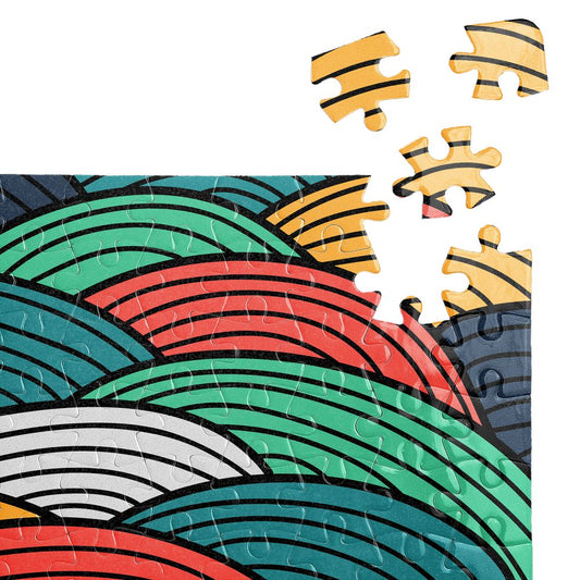 Пъзел Вълни от прежда