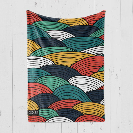 Одеяло Вълни от прежда