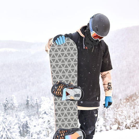 Сноуборд скин Миксирани шестоъгълници