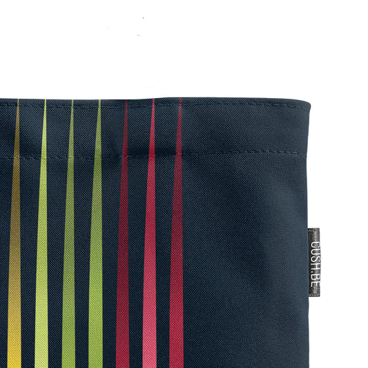 Голяма чанта Цветни линии