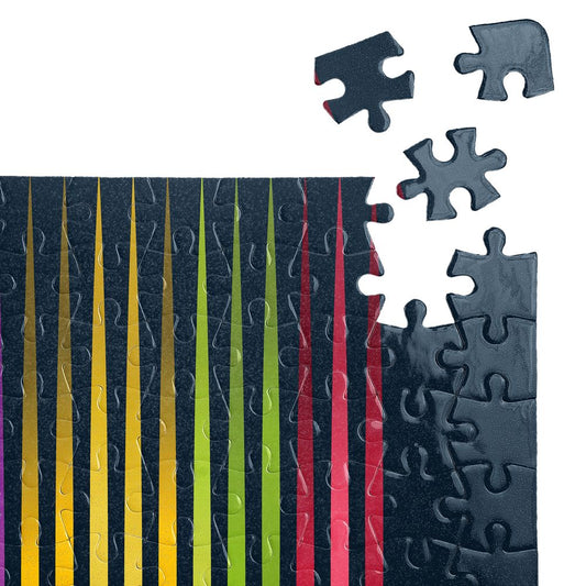 Пъзел Цветни линии