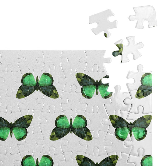 Пъзел Зелени пеперуди