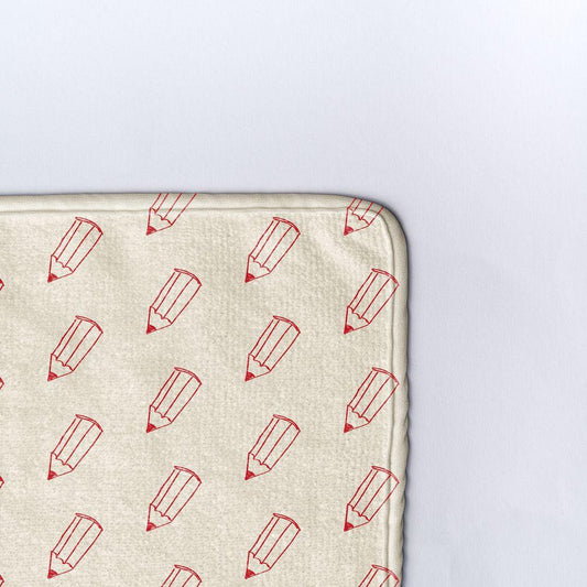 Плажна кърпа Обичам да рисувам