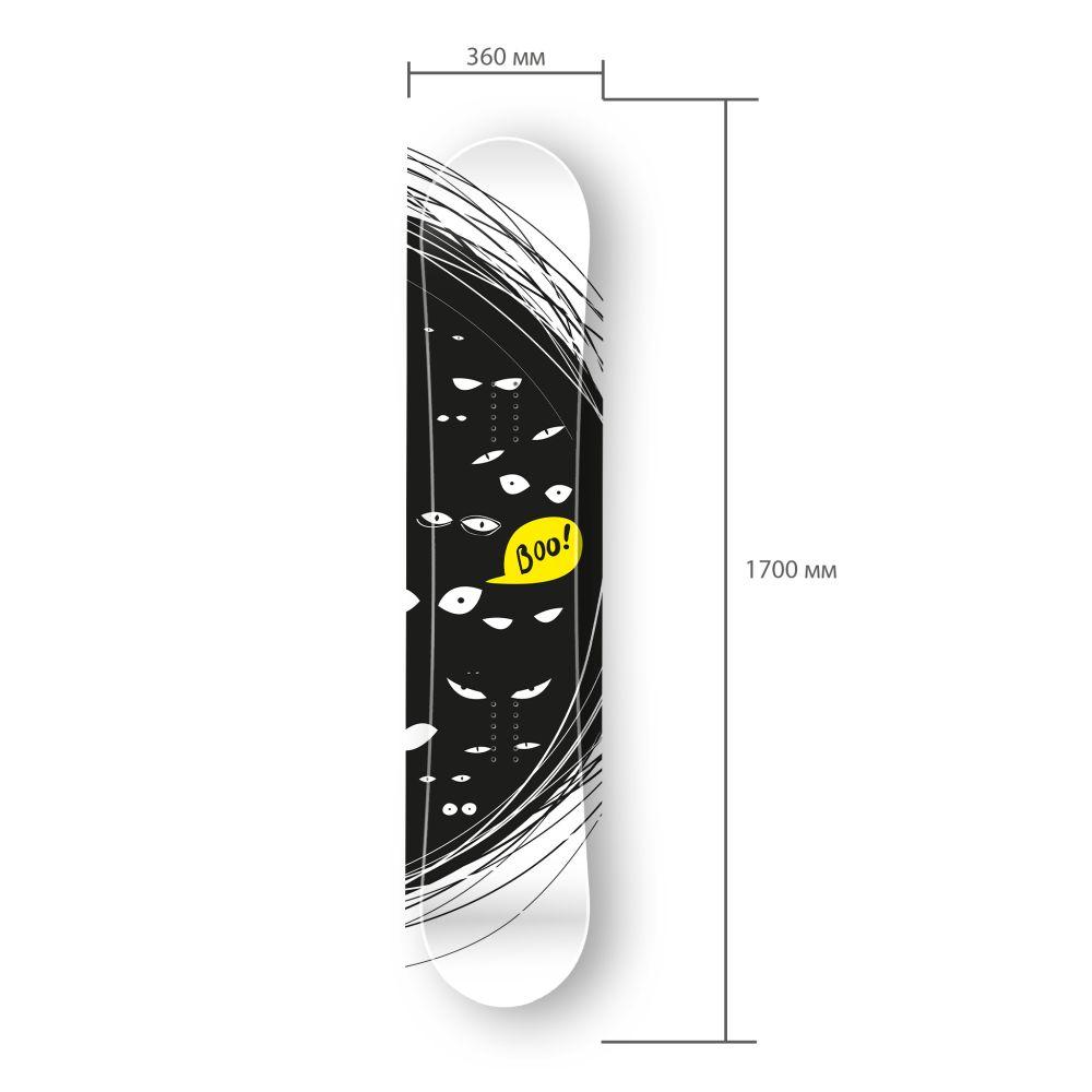 Сноуборд скин Буу