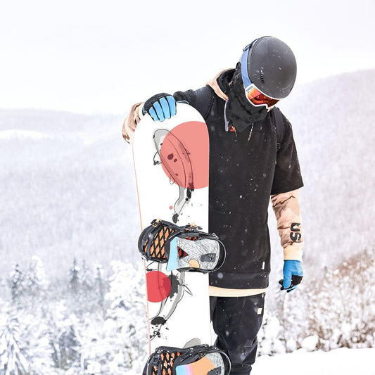 Сноуборд скин Риба Кои