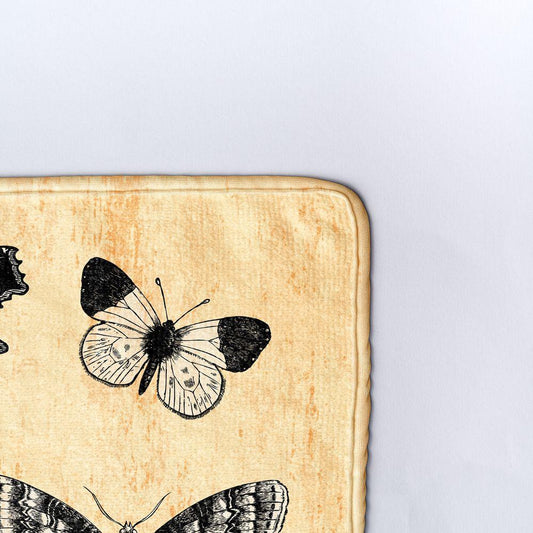 Плажна кърпа Пеперуди в нощта