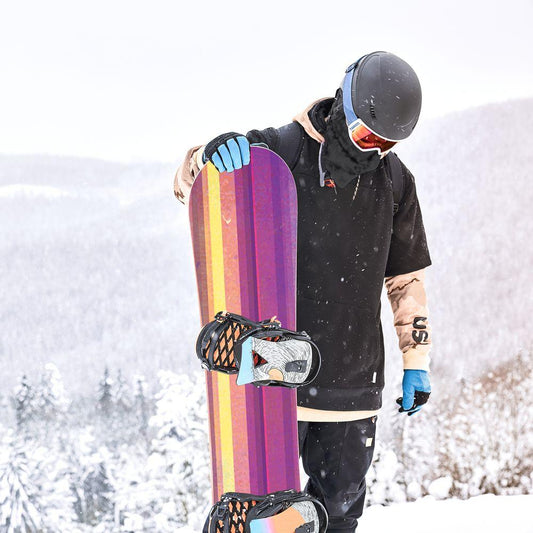 Сноуборд скин Лъчи