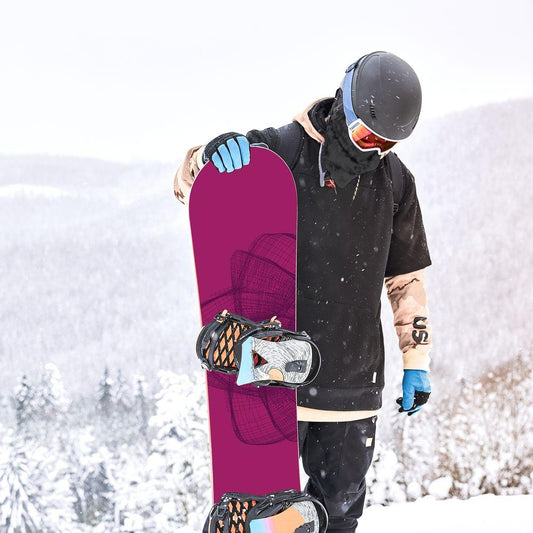 Сноуборд скин Между редовете