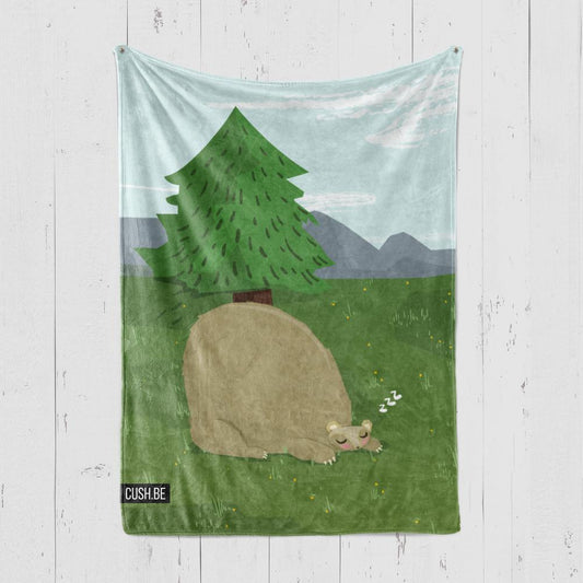 Одеяло Голяма мечка в гората