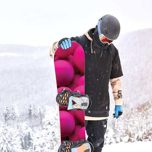 Сноуборд скин 3D топки