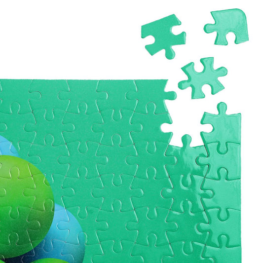 Пъзел 3D топки Зелени