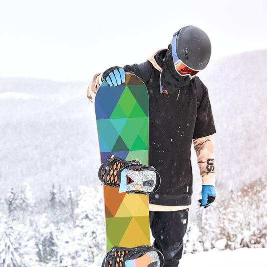 Сноуборд скин Кристална дъга