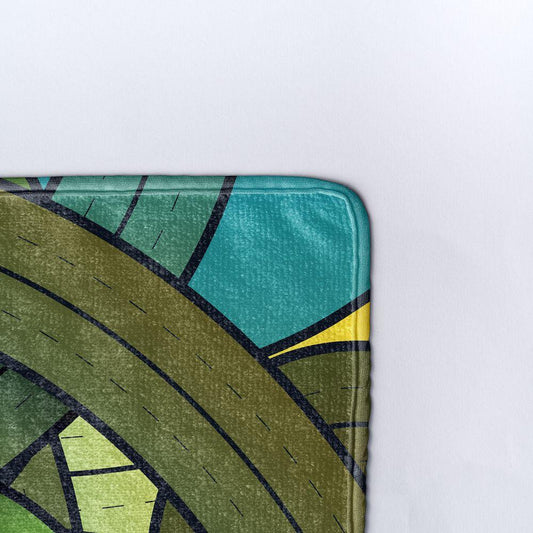 Плажна кърпа Мрачни пътища