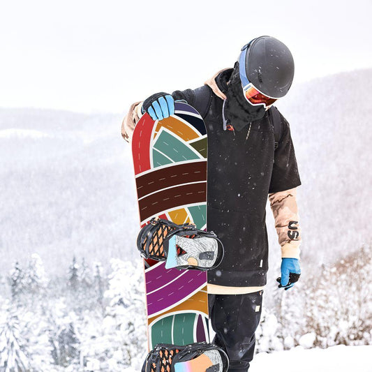 Сноуборд скин Пътища