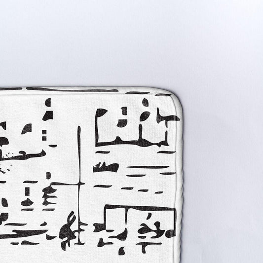 Плажна кърпа Музикални ноти