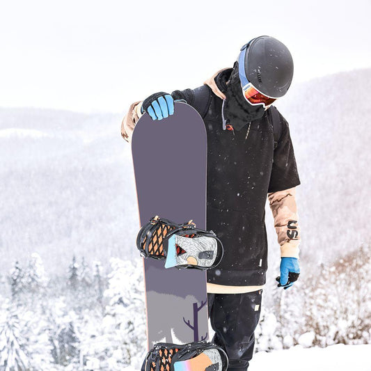 Сноуборд скин Елен в гората