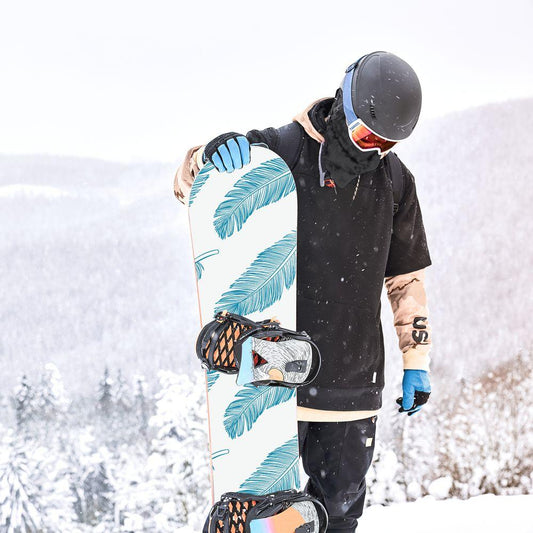 Сноуборд скин Сини пера