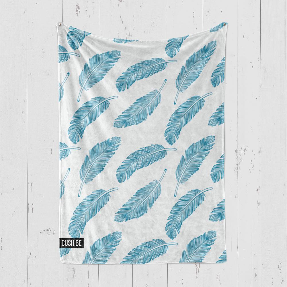 Одеяло Сини пера