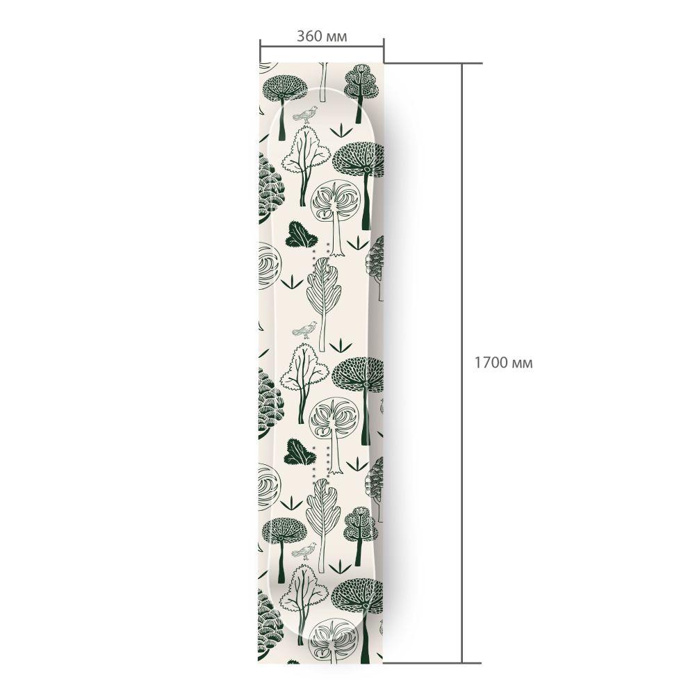 Сноуборд скин Дървета