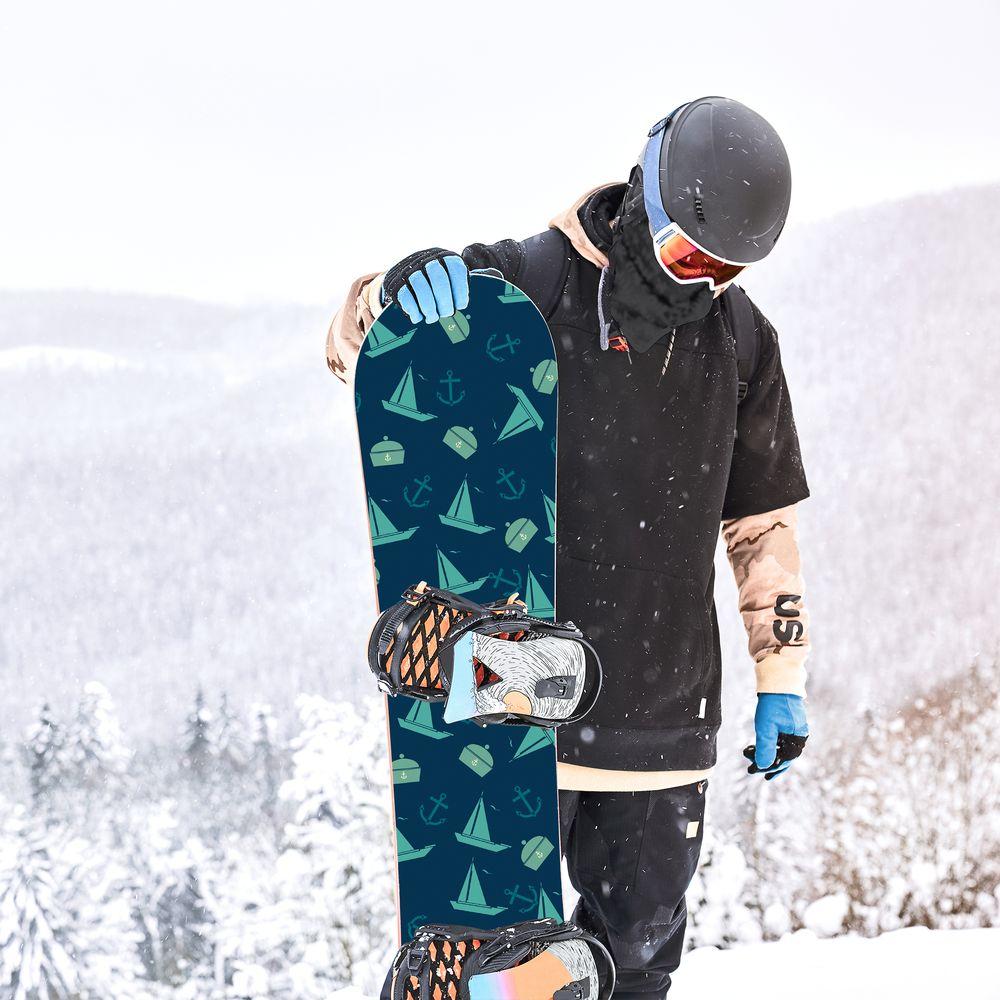 Сноуборд скин Черно Море