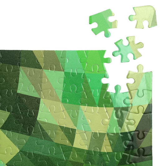 Пъзел Нюанси зелено