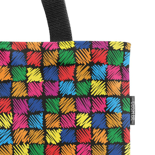 Чанта Всички квадратчета тук