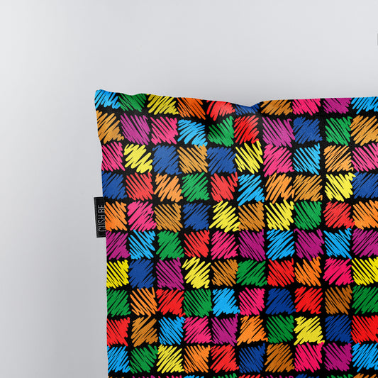 Възглавница Всички квадратчета тук