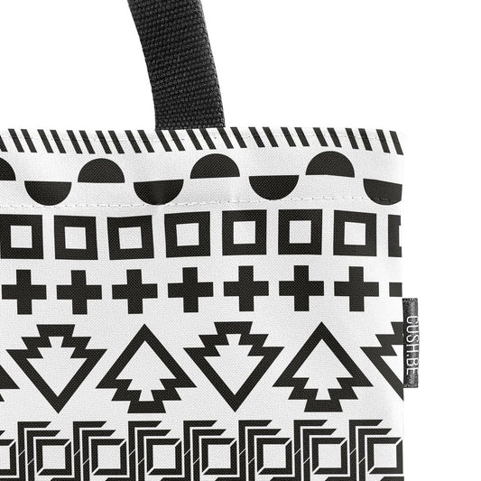 Чанта Черно и бяло