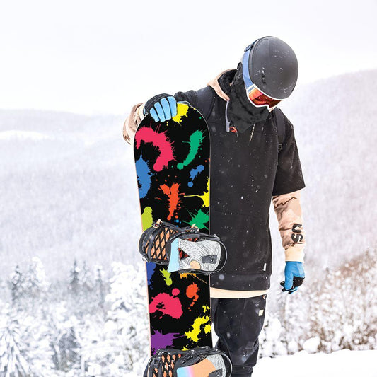 Сноуборд скин Мастилени петна