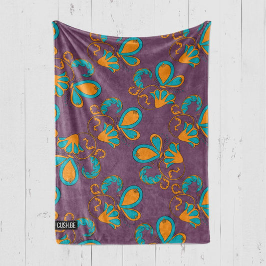 Одеяло Цвете и пеперуда